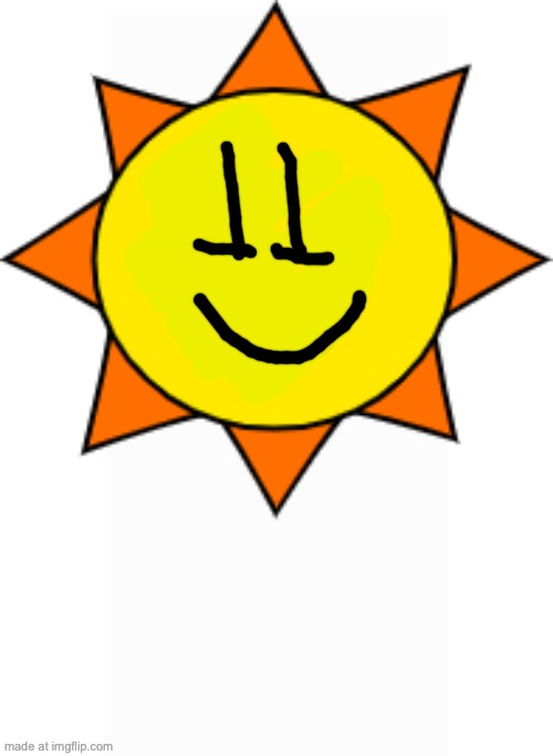 Sunny | image tagged in mr sun | made w/ Imgflip meme maker