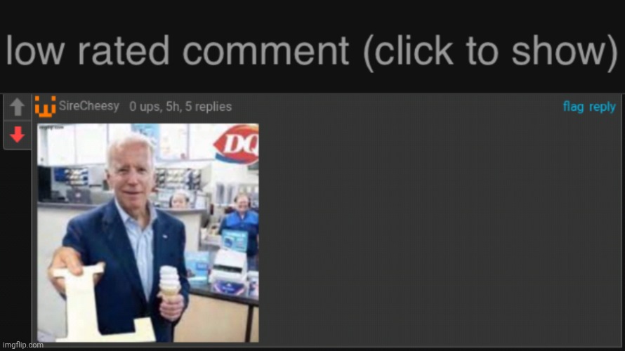 Wow, so disrespectful | image tagged in low rated comment dark mode version,comment section | made w/ Imgflip meme maker