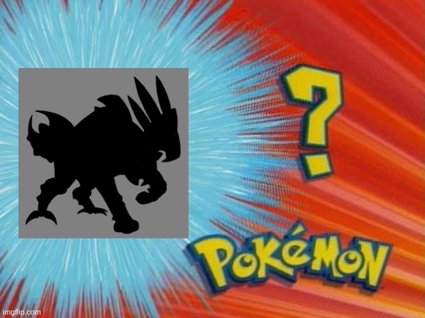 guess the pokemon | image tagged in who is that pokemon,pokemon | made w/ Imgflip meme maker