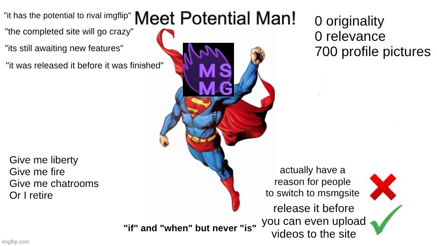 this site had megumi man | image tagged in meet potential site | made w/ Imgflip meme maker