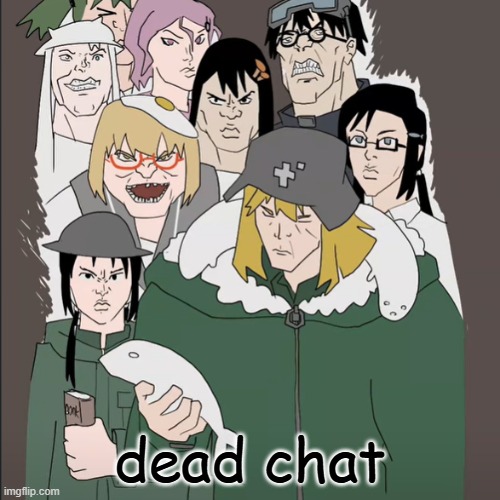 Yuuri holding a fish | dead chat | image tagged in yuuri holding a fish | made w/ Imgflip meme maker