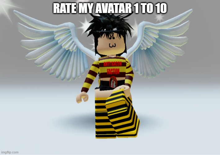 hehe not been active much [mod note: ehh, not bad 6/10] | rate my avatar 1 to 10 | image tagged in roblox | made w/ Imgflip meme maker