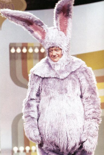 John Wayne Easter Bunny Blank Meme Template
