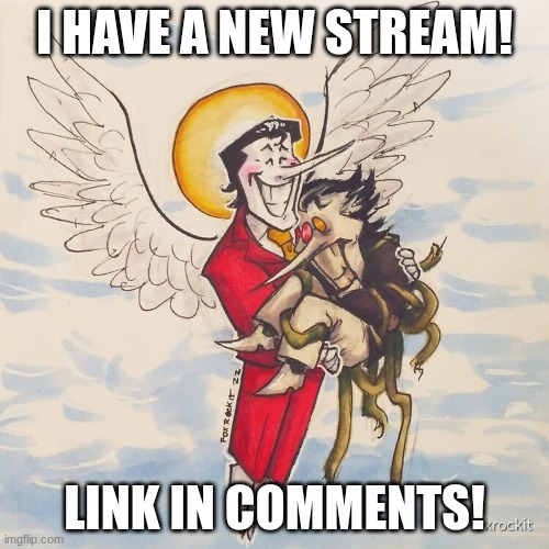 welcome | I have a new stream! link in comments! | image tagged in flat 750x 075 f-pad 750x1000 f8f8f8 u1 jpg | made w/ Imgflip meme maker
