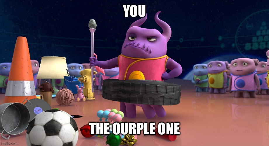 Captain Smek | You The ourple one | image tagged in captain smek | made w/ Imgflip meme maker