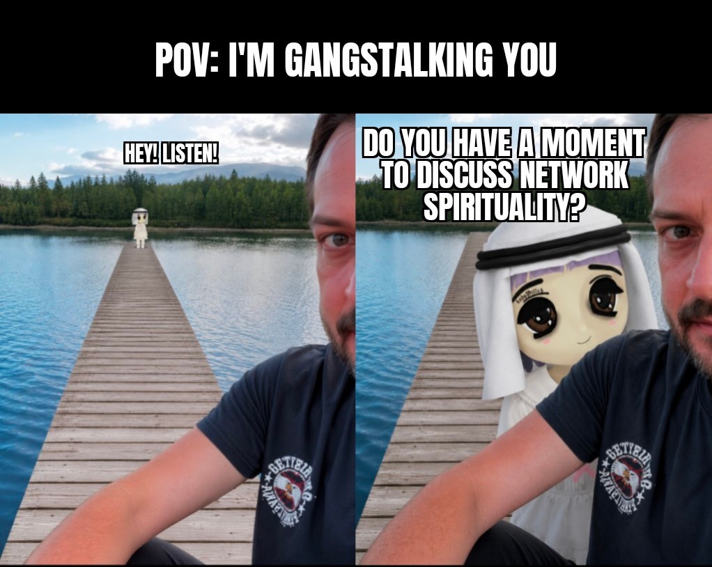 Gangstalking Blank Meme Template