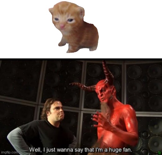 Satan Huge Fan | image tagged in satan huge fan | made w/ Imgflip meme maker
