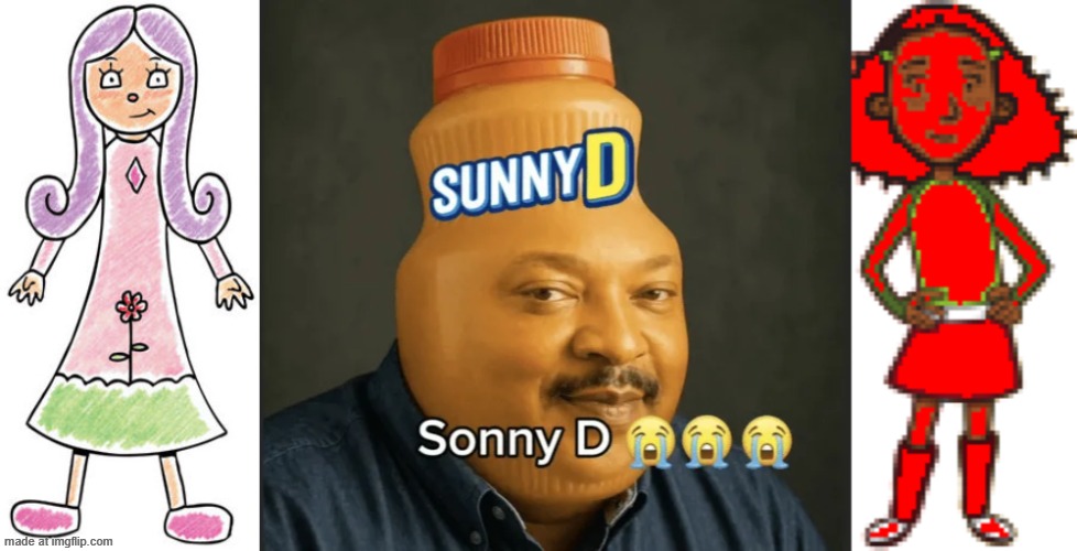 image tagged in sonny d | made w/ Imgflip meme maker