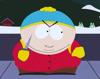 Cartman with a knife Blank Meme Template