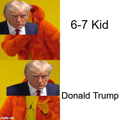 "Have you been replaced?" | 6-7 Kid; Donald Trump | image tagged in donald trump,i don't care,random tag | made w/ Imgflip meme maker