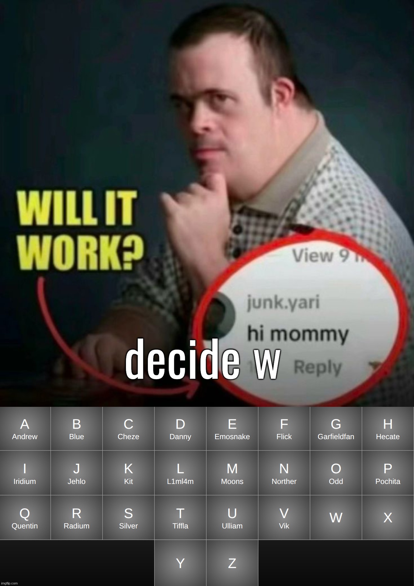 made w/ Imgflip meme maker