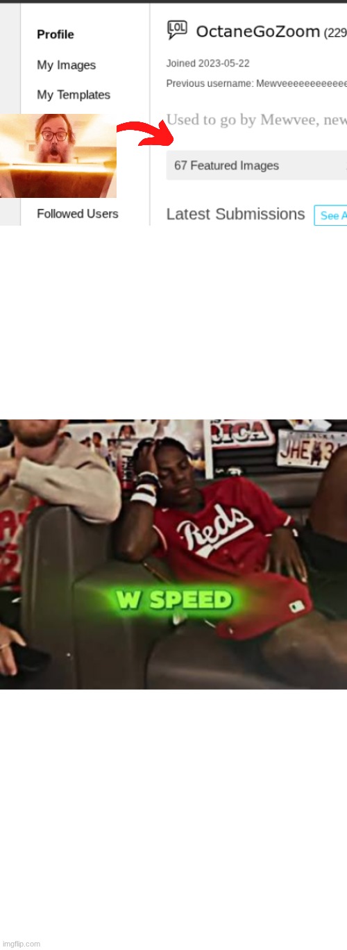 Siiiixx seeveeeennnn | image tagged in w speed | made w/ Imgflip meme maker