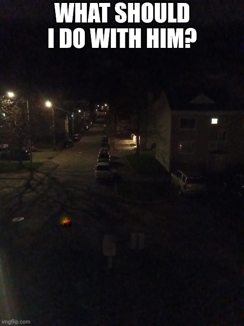 Soviet union countryball is in my frontyard. What should I do? | What should I do with him? | image tagged in soviet union is at my frontyard_20260514154334 jpg,countryballs,soviet union,creepy,ussr,fun | made w/ Imgflip meme maker