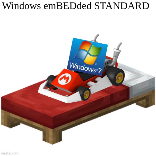 Windows meme with that OG meme feeling | Windows emBEDded STANDARD | image tagged in windows,oh wow are you actually reading these tags,funny,memes,imgflip | made w/ Imgflip meme maker