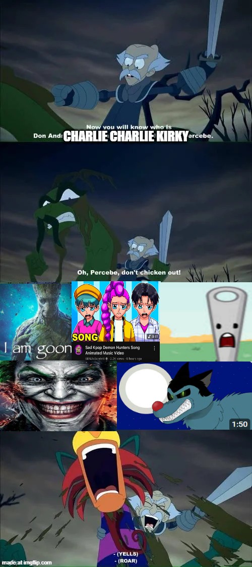 OH COME ONNNN NOT EVEN SUPER WHY IS SAFE | CHARLIE CHARLIE KIRKY | image tagged in oh come onnnn not even super why is safe | made w/ Imgflip meme maker