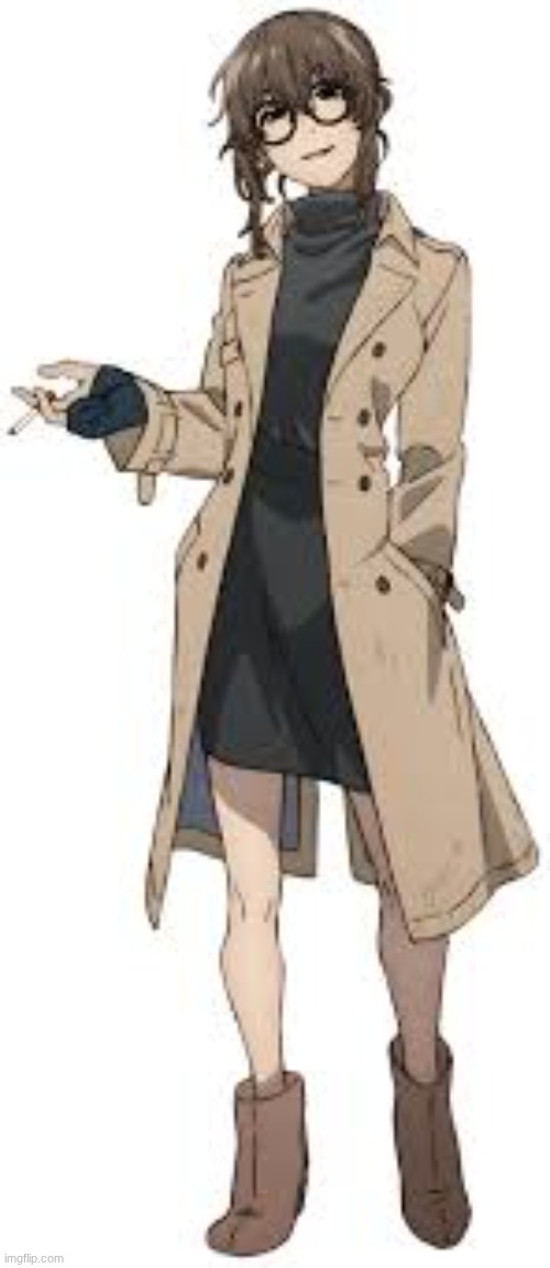 Anko, I must say you are quite the charming woman. It's as if the night chose you to be the lone wanderer, the perfect hunter. | image tagged in undeniable hear me out jpeg,anko uguisu,call of the night | made w/ Imgflip meme maker