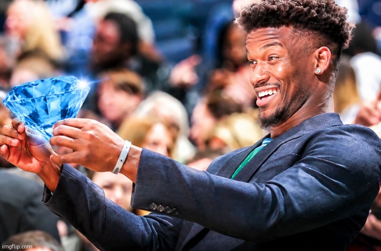 footage of me discovering 80s-90s music | image tagged in jimmy butler looking at gem | made w/ Imgflip meme maker