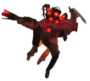 Titan Speakerman 2.0 Flying Blank Meme Template