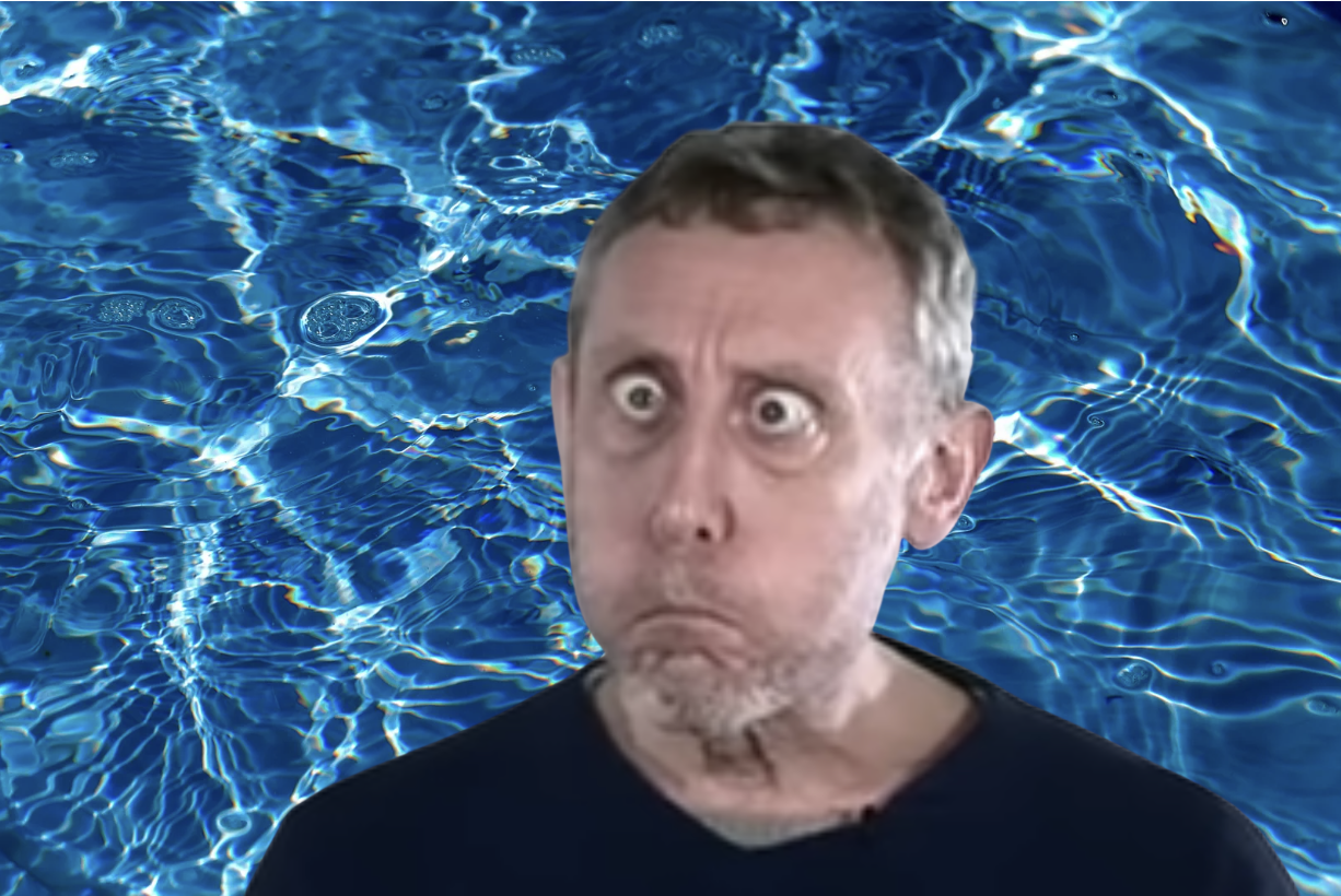 Michael Rosen Underwater Blank Meme Template