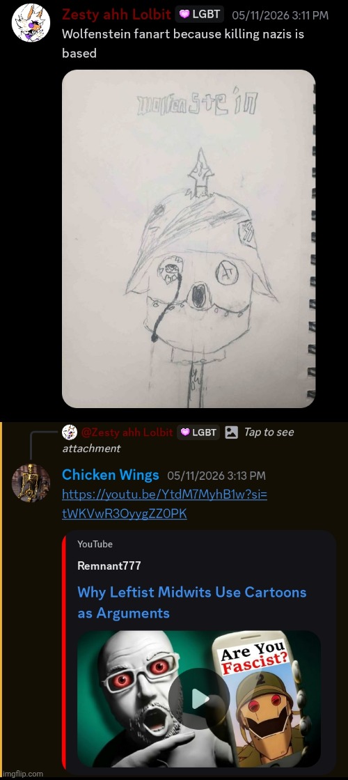 He really unironically did this ;-; (me top, lord zero strike bottom) | made w/ Imgflip meme maker