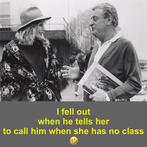 I fell out when he tells her to call him when she has no class
? | made w/ Imgflip meme maker