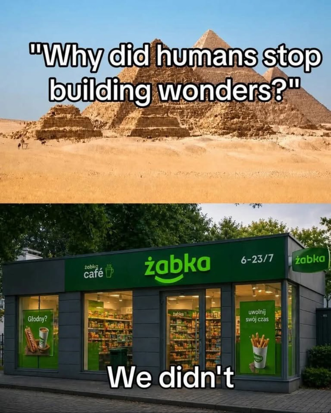 Wonders Blank Meme Template