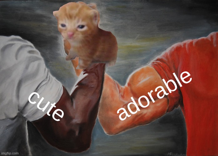 herbert | adorable; cute | image tagged in memes,epic handshake,herbert | made w/ Imgflip meme maker