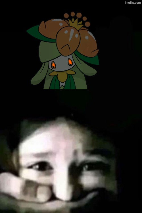 Lilly, what are you doing? | image tagged in covering mouth,pokemon,lilly | made w/ Imgflip meme maker