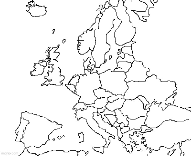 Europe but better | image tagged in europe map | made w/ Imgflip meme maker