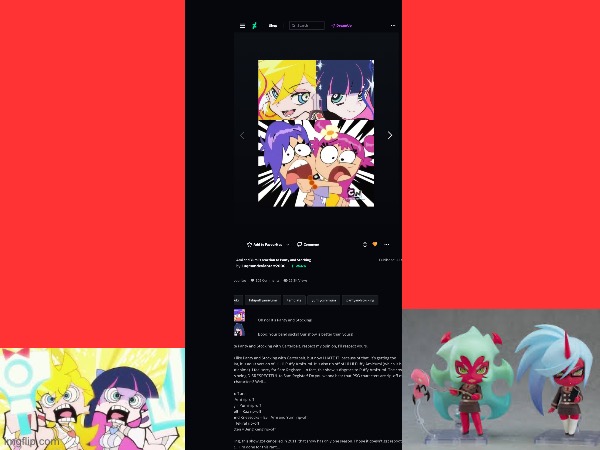 My rant on Panty and Stocking with Garterbelt being a ripoff of Hi Hi Puffy AmiYumi. | image tagged in rant,ripoff | made w/ Imgflip meme maker