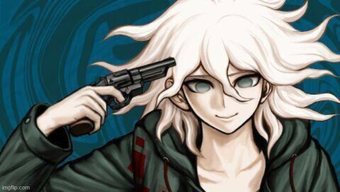 Nagito is so done | image tagged in nagito is so done | made w/ Imgflip meme maker