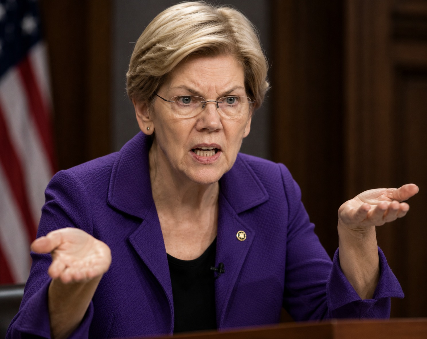Elizabeth Warren 67 Blank Meme Template