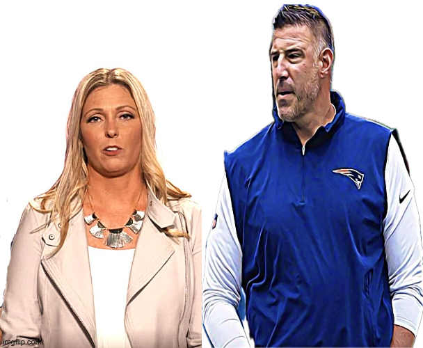 Jen and Mike Vrabel Blank Meme Template