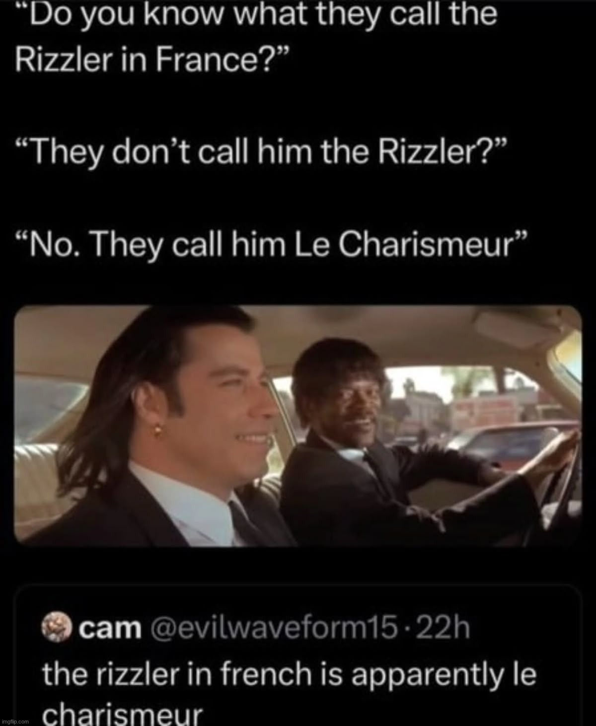 made w/ Imgflip meme maker