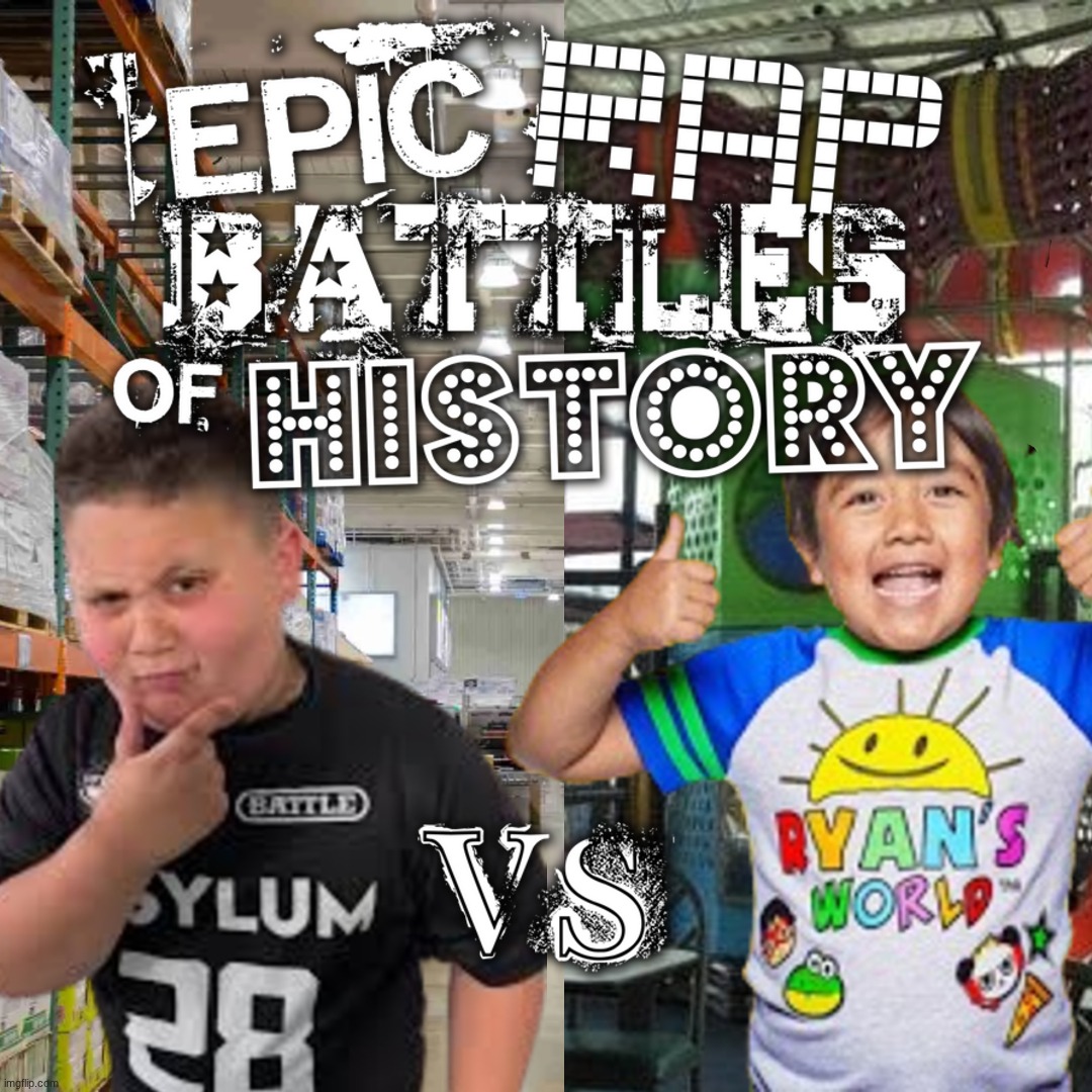 Rap Battle Idea: The Rizzler vs Ryan's Toy Review | made w/ Imgflip meme maker