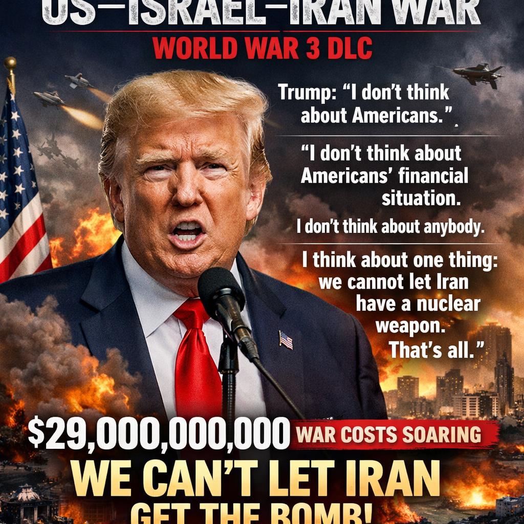 US–Israel–Iran War (World War 3 DLC) Blank Meme Template