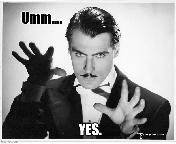 Hypnotist | Umm.... Yes. | image tagged in hypnotist | made w/ Imgflip meme maker