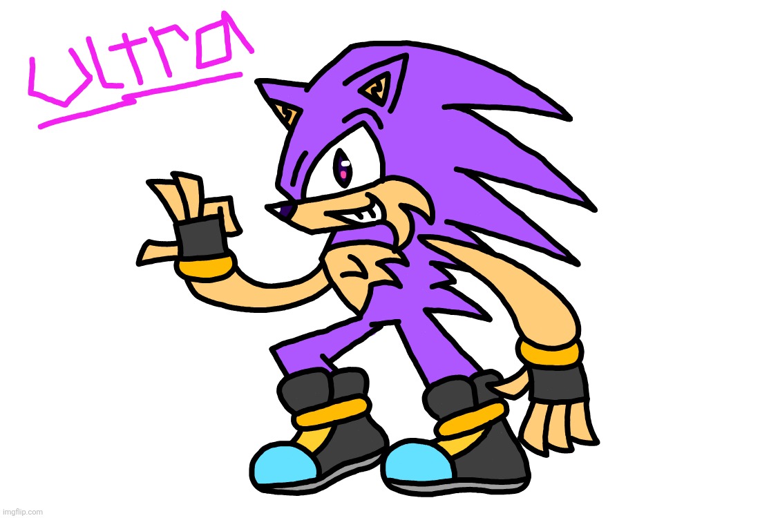 Redesigned my legally distinct version of Sonic for a certain concept I'm making... | image tagged in drawing-87 sketchpad 2 jpeg | made w/ Imgflip meme maker