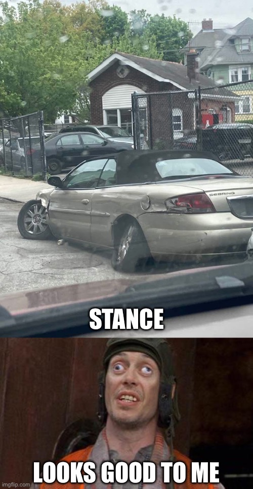 Stance | Stance; Looks good to me | image tagged in img_5937 jpeg,looks good to me,hot wheels,wheels,broken | made w/ Imgflip meme maker