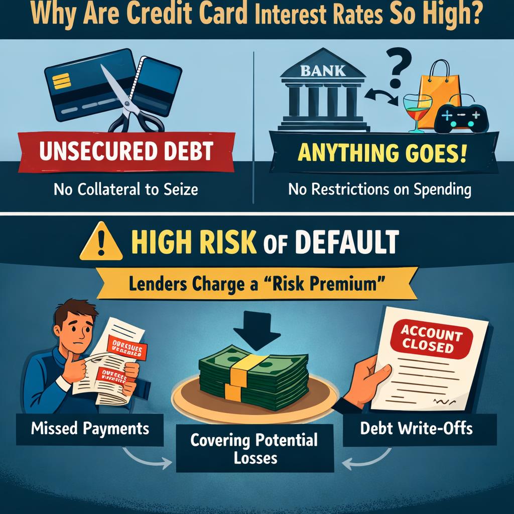 Credit card companies charge high interest primarily because the Blank Meme Template