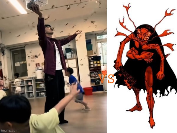IRL Kurourushi vs Anime Kurourushi | VS | image tagged in memes,jjk | made w/ Imgflip meme maker