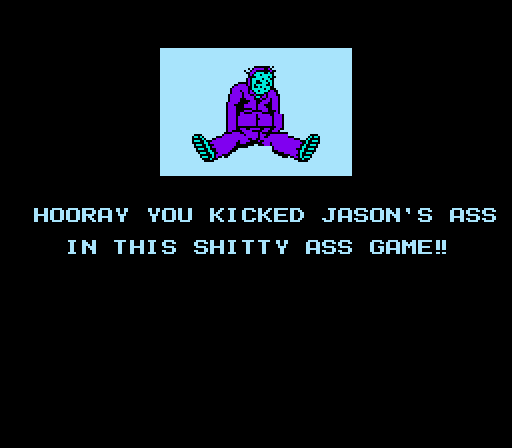 Friday the 13th NES Alternate Ending Blank Meme Template