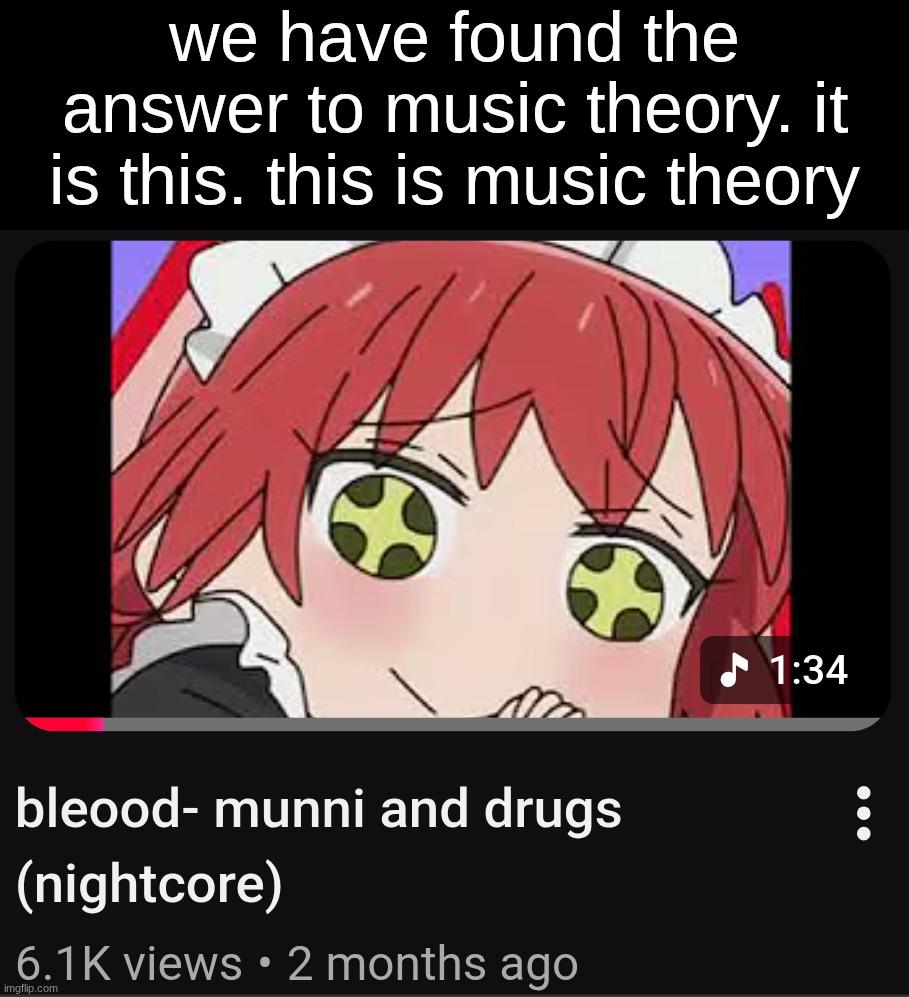 we have found the answer to music theory. it is this. this is music theory | made w/ Imgflip meme maker