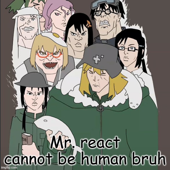 Yuuri holding a fish | Mr. react cannot be human bruh | image tagged in yuuri holding a fish | made w/ Imgflip meme maker