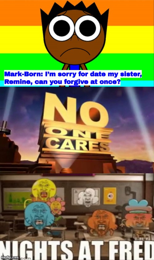 Nights at Fred: The Remake (and its FULL!) | image tagged in this is the original,five nights at freddy's,mark born,deviantart,tawog,20th century fox | made w/ Imgflip meme maker