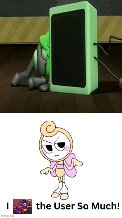 i (shimmer) the user so much | image tagged in dandy's world,shhimmer | made w/ Imgflip meme maker