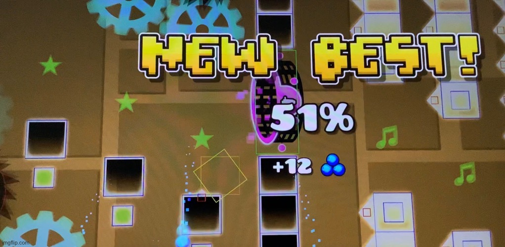 Got 51% on the nightmare! LETS GOOOOO | made w/ Imgflip meme maker