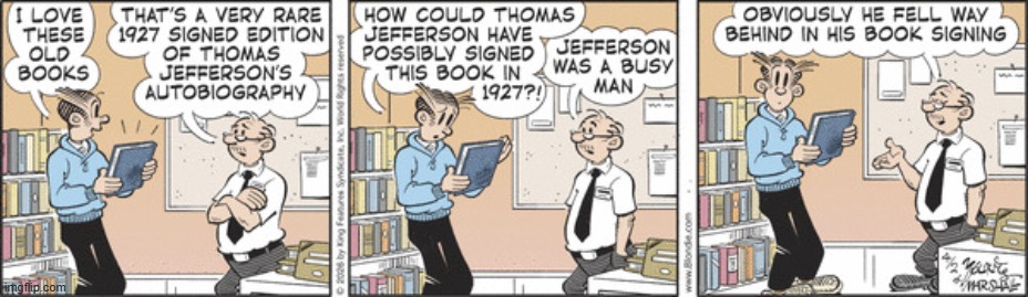 Blondie | image tagged in comics | made w/ Imgflip meme maker