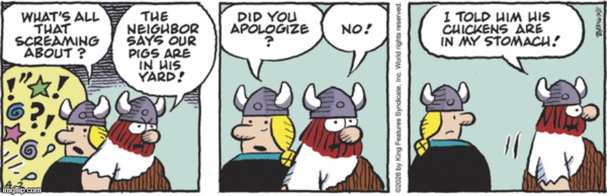 Hagar The Horrible | image tagged in comics | made w/ Imgflip meme maker