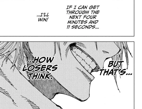 kashimo thats how losers think Blank Meme Template